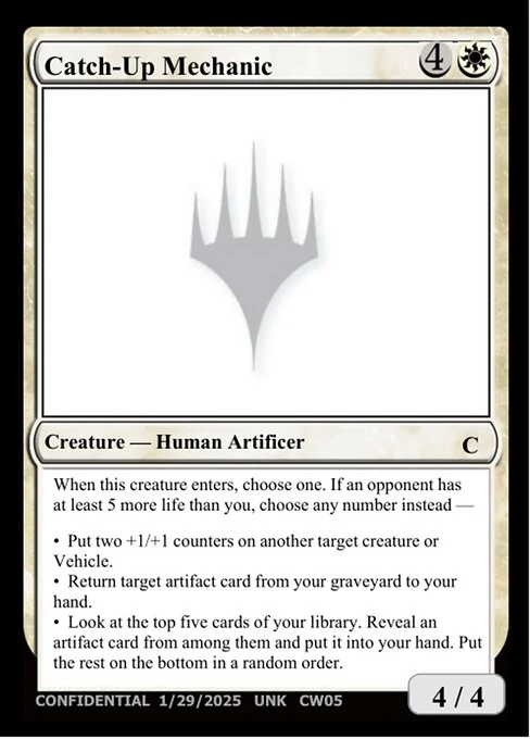 Catch-Up Mechanic