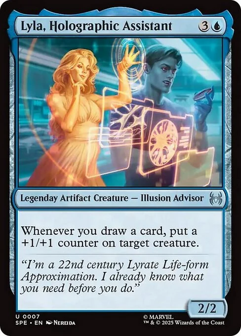 Lyla, Holographic Assistant