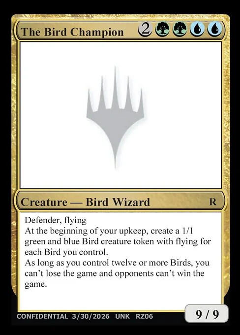 The Bird Champion