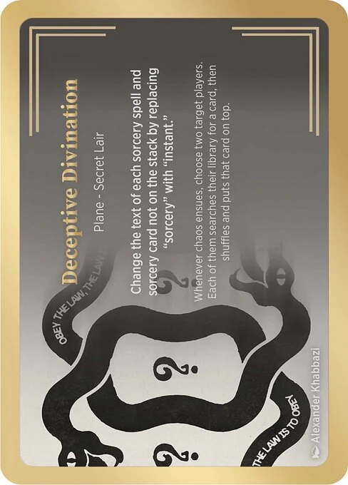 Deceptive Divination