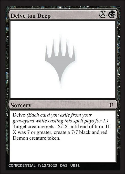 Delve too Deep
