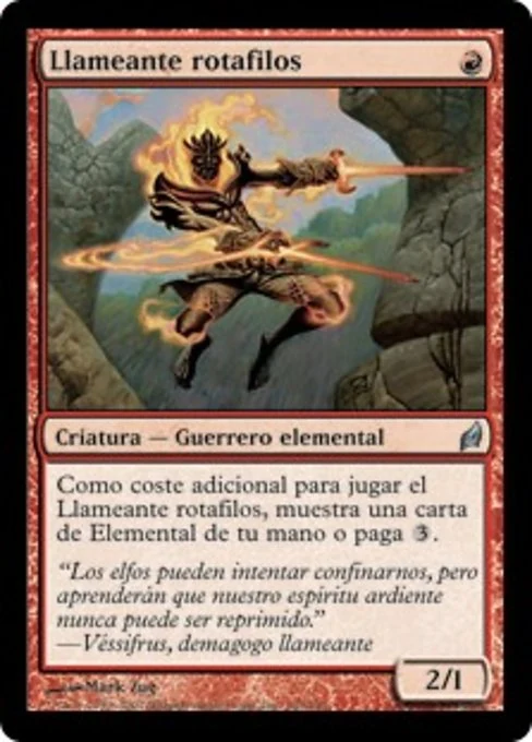 Llameante rotafilos