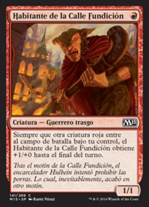 Habitante de la Calle Fundición