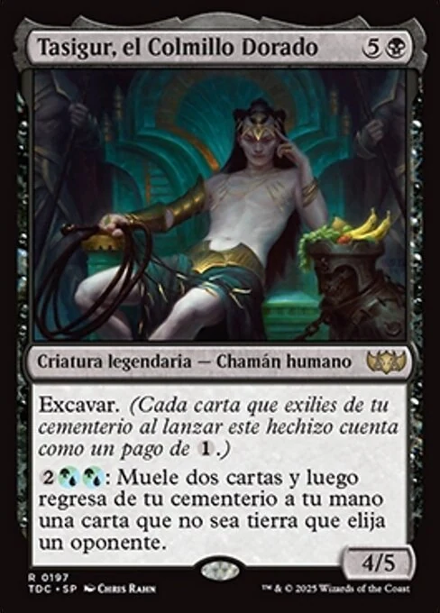 Tasigur, el Colmillo Dorado