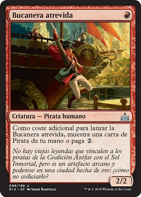 Bucanera atrevida