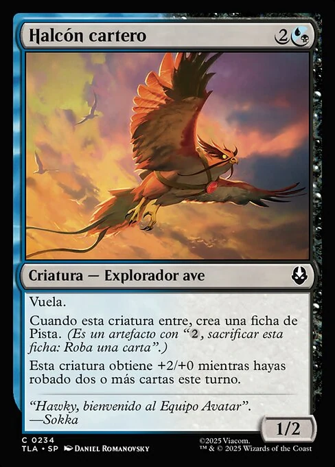Halcón cartero