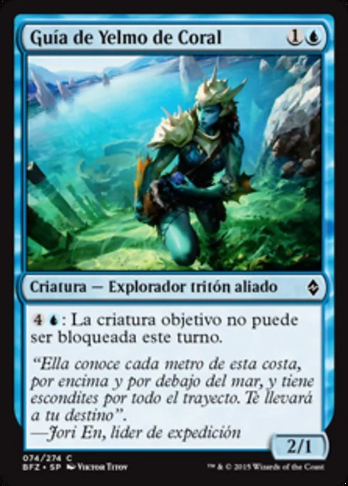 Guía de Yelmo de Coral
