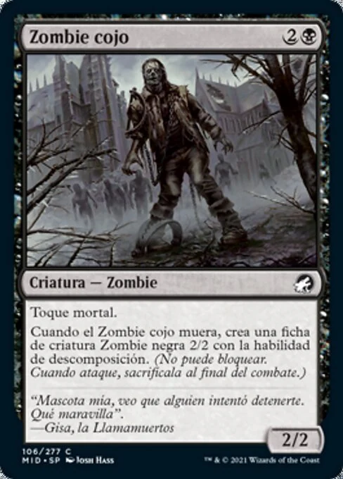 Zombie cojo