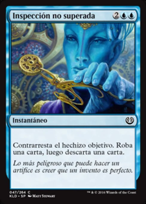 Inspección no superada