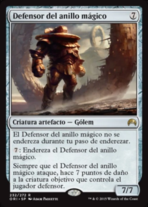 Defensor del anillo mágico