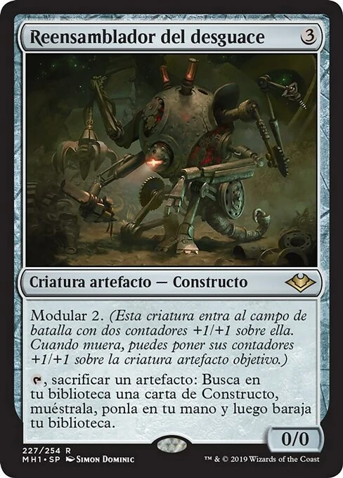 Reensamblador del desguace
