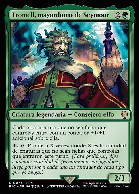 Tromell, mayordomo de Seymour