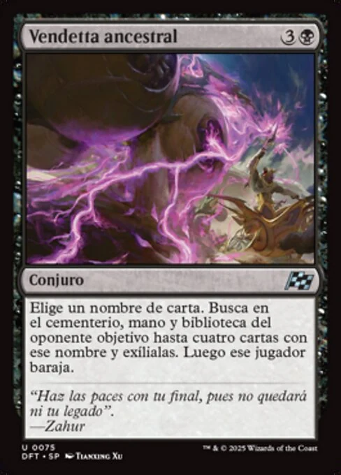 Vendetta ancestral
