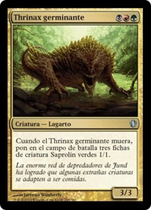 Thrinax germinante