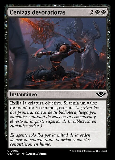 Cenizas devoradoras