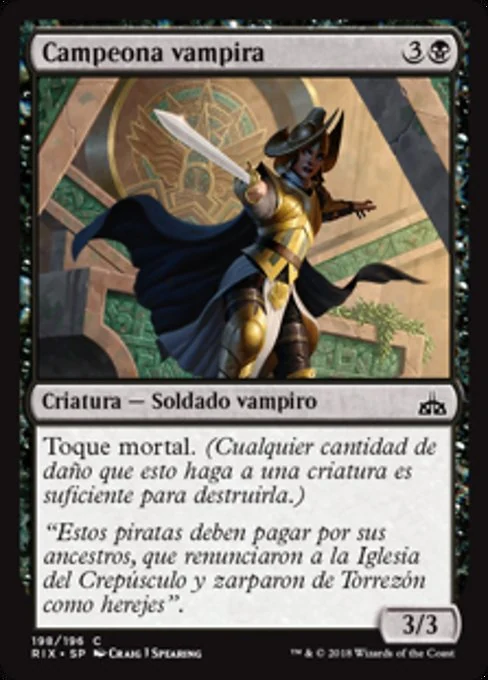 Campeona vampira
