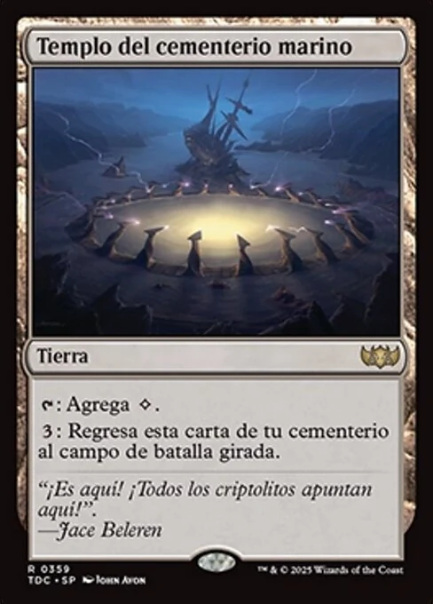 Templo del cementerio marino