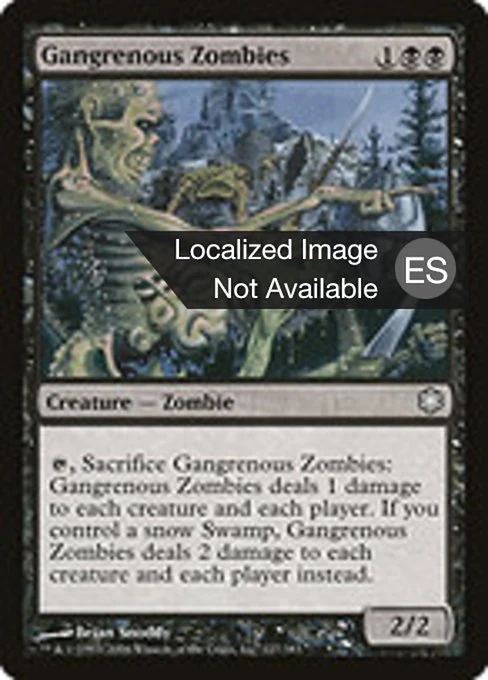 Zombis gangrenosos