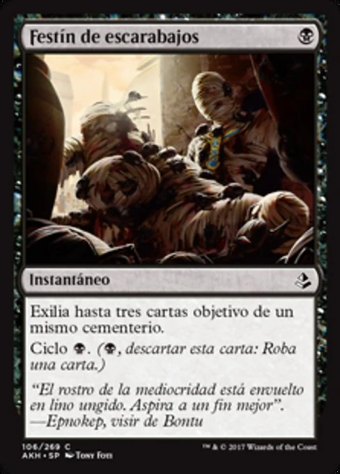 Festín de escarabajos
