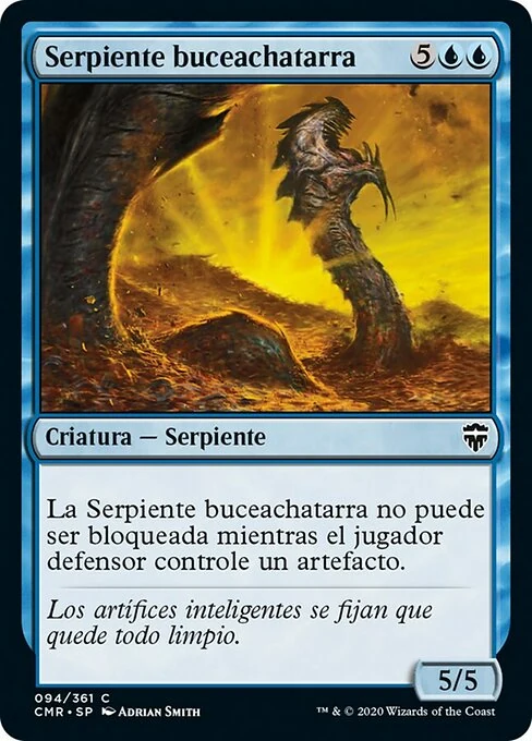 Serpiente buceachatarra
