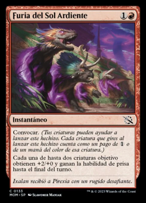 Furia del Sol Ardiente
