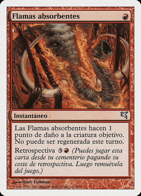 Flamas absorbentes