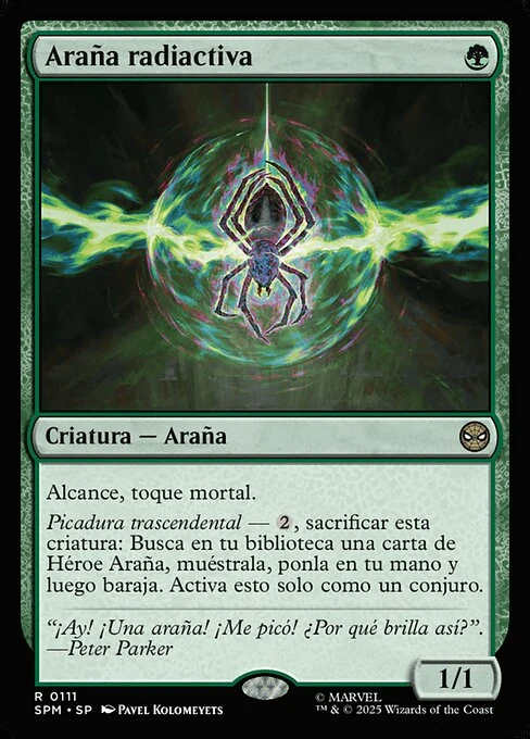 Araña radiactiva