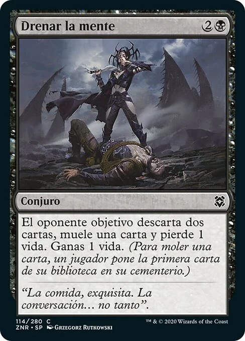 Drenar la mente
