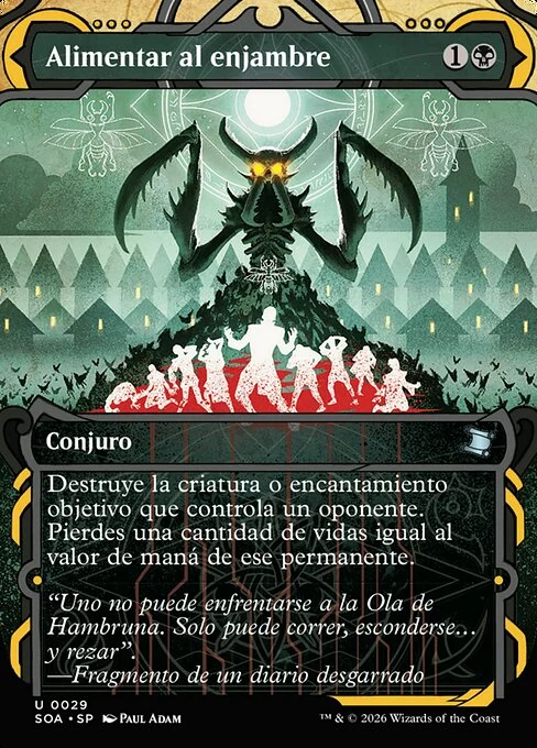 Alimentar al enjambre