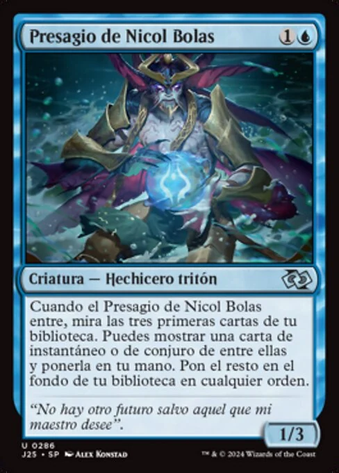 Presagio de Nicol Bolas