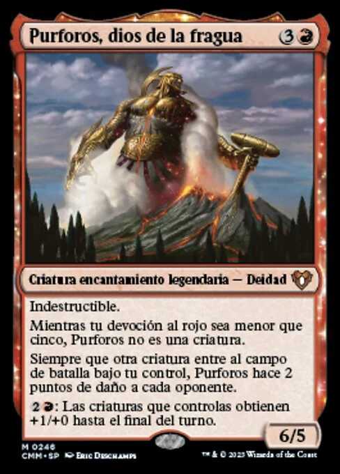 Purforos, dios de la fragua