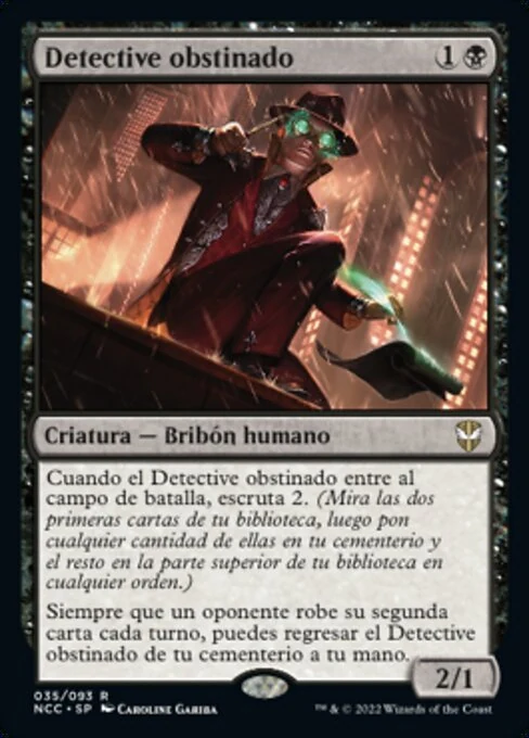Detective obstinado