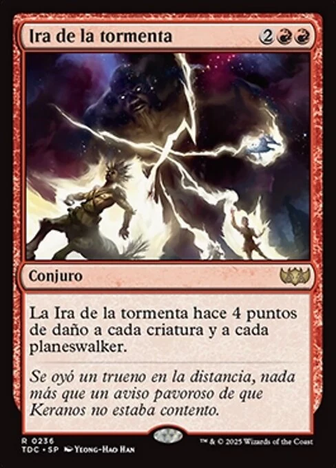 Ira de la tormenta