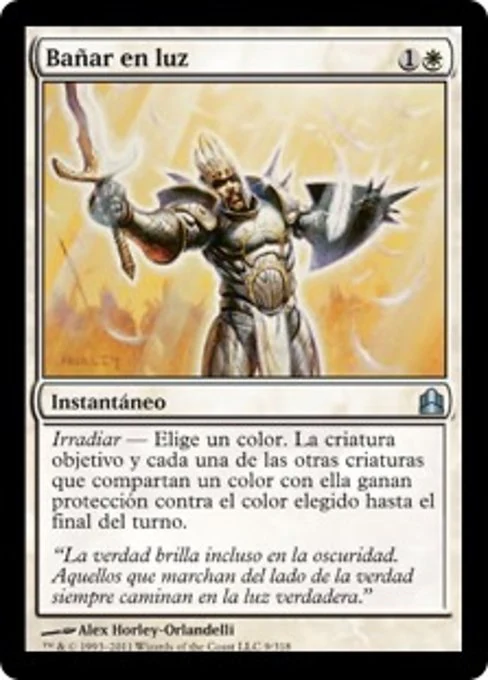 Bañar en luz