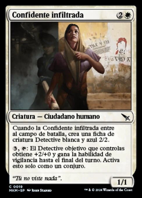 Confidente infiltrada