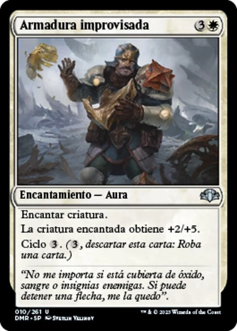 Armadura improvisada