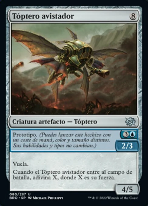 Tóptero avistador