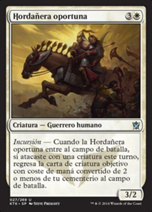 Hordañera oportuna