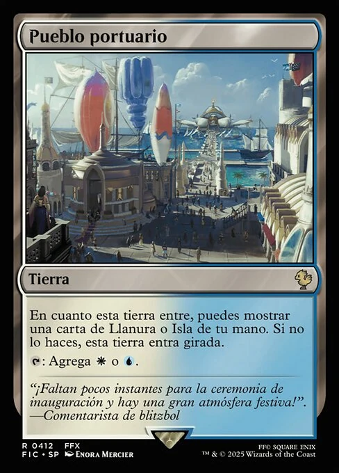 Pueblo portuario