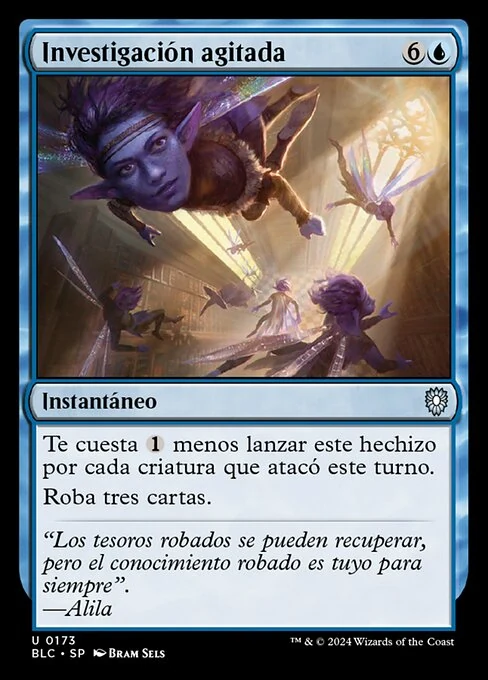 Investigación agitada