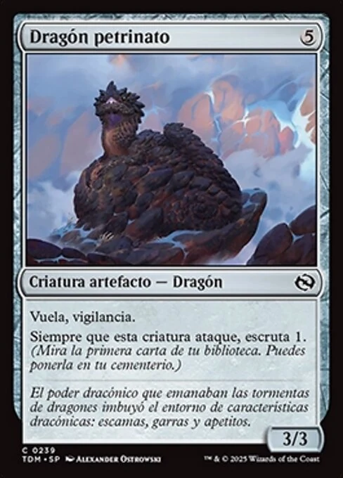 Dragón petrinato