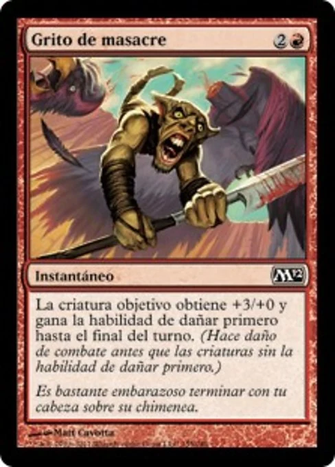 Grito de masacre
