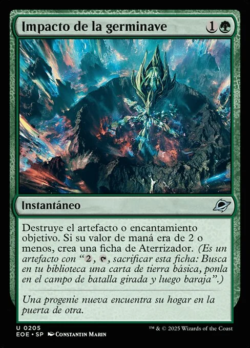 Impacto de la germinave