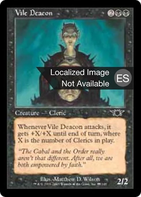 Diácono vil