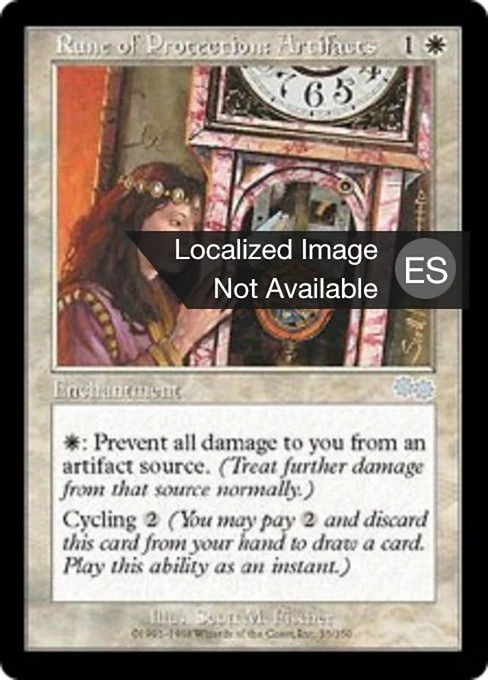 Runa de protección: artefactos