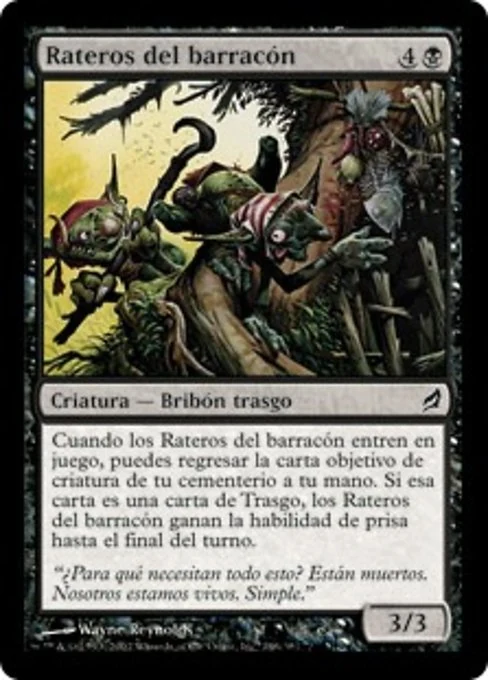 Rateros del barracón