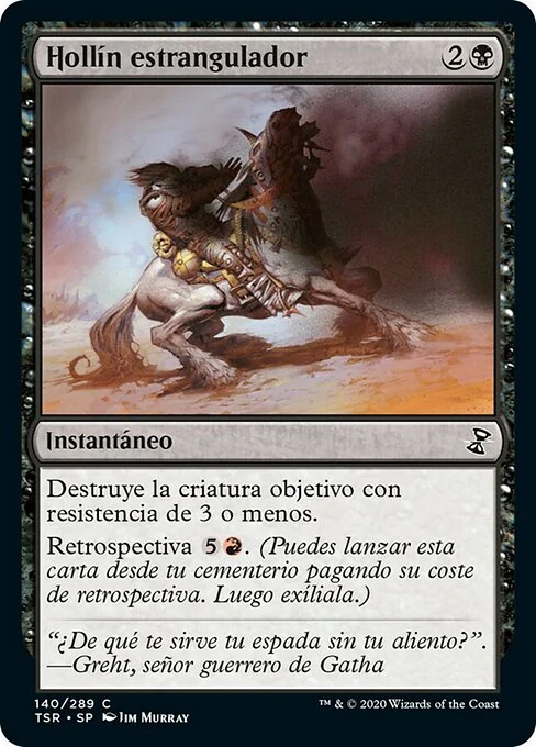 Hollín estrangulador