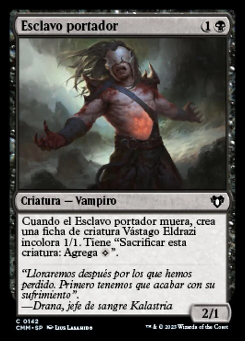 Esclavo portador