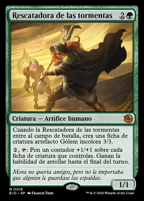 Rescatadora de las tormentas