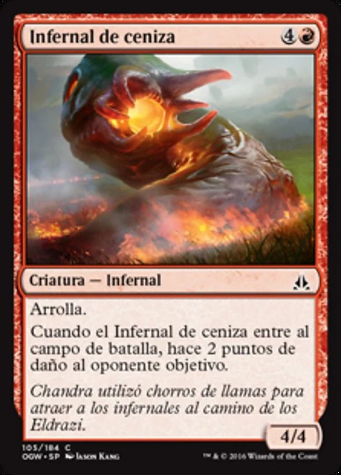Infernal de ceniza